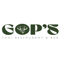 Gop's Thai Restaurant & Bar logo.